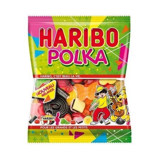 30 Sachets Bonbons Haribo Polka 120 Grammes Sachets Haribo 120g