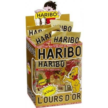 30 Mini Sachets Haribo Ours d'Or