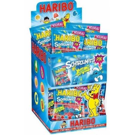 30 Mini Sachets Haribo Schtroumpfs Pik