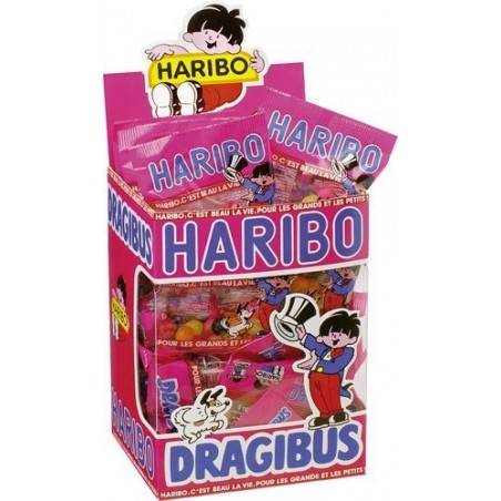 30 Mini Sachets Haribo Dragibus