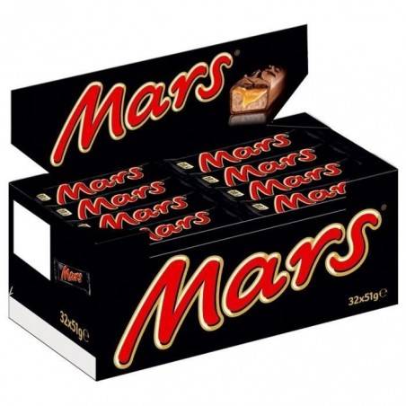 Mars Chocolat x 32 Barres Chocolatées