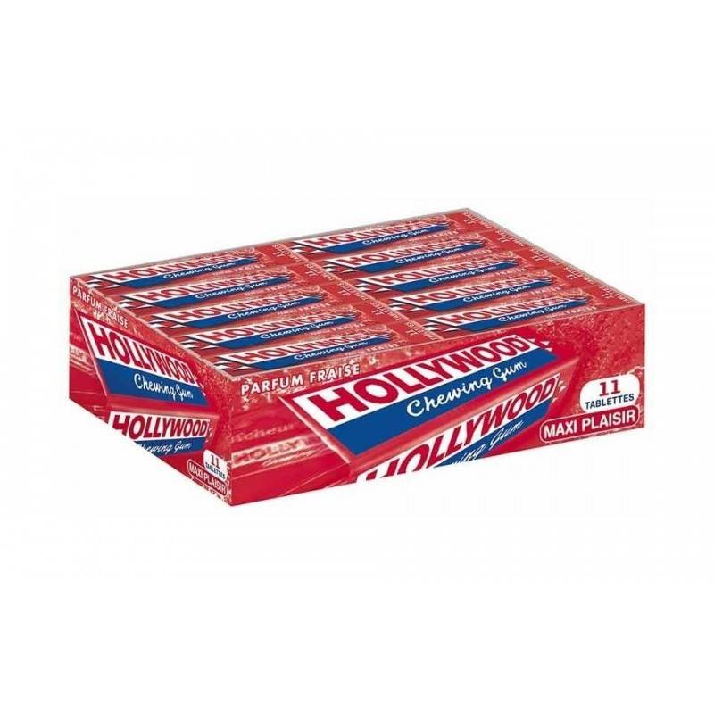 B.20 Etuis Hollywood Chewing-gum - Gum tablette et dragées