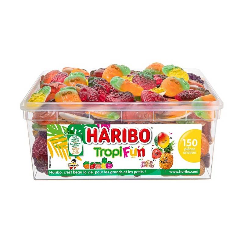 105 Bonbons Haribo Langue Acide Pik - Bonbons tubos - Milleproduits