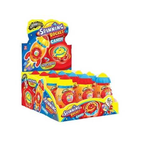 12 Spinning Rocket Johny Bee | Milleproduits.com : vos bonbons et chocolats préférés en ligne à prix grossiste