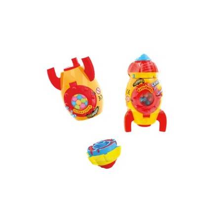 12 Spinning Rocket Johny Bee | Milleproduits.com : vos bonbons et chocolats préférés en ligne à prix grossiste