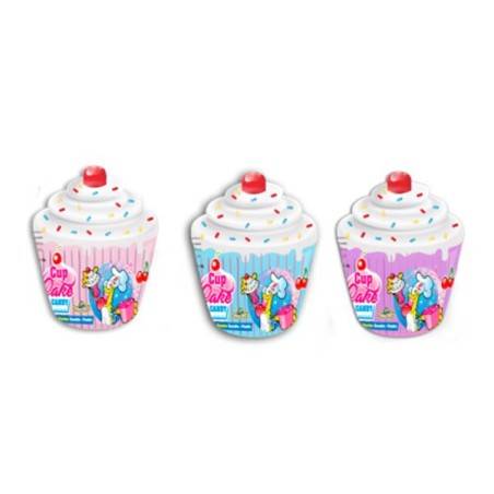 12 Sucettes Cup Cake Candy | Milleproduits.com : bonbons, chocolats, snacks en ligne à prix grossiste