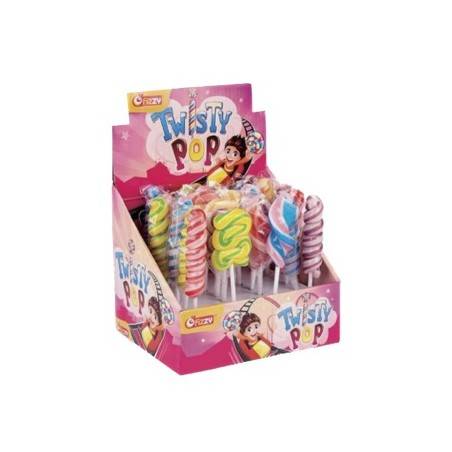 24 Sucettes Twisty Pop 17g | Milleproduits.com : bonbons, chocolats, snacks en ligne à prix grossiste