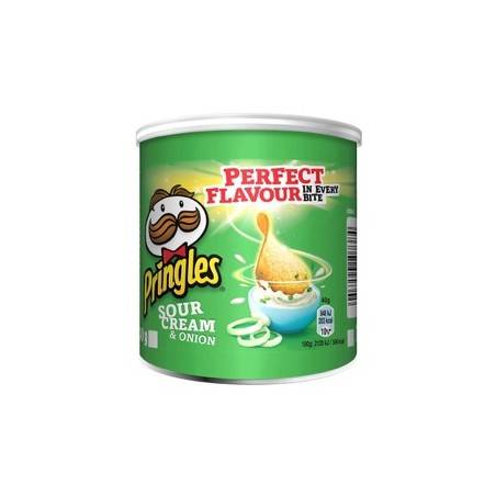 12 Pringles Sour Cream & Onion 40g | Milleproduits.com : vos bonbons et chocolats préférés à prix grossiste