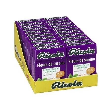 Ricola Fleurs de Sureau x 20 Boites