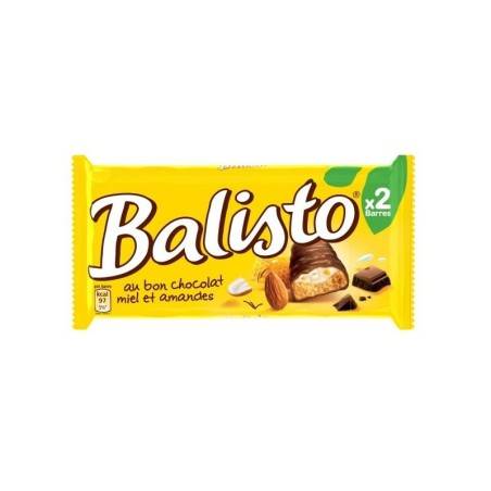 Balisto Miel Amande x 20 - Barres chocolatés - Alimentations
