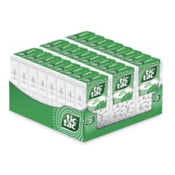 Tic Tac Citron Vert et Orange et menthe, pastille tic tac orange citron lot  assortis avec menthe de 12