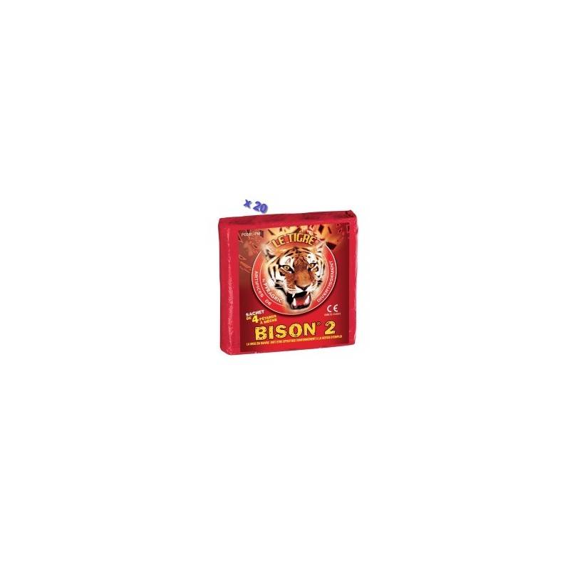 BISON® 2 - 4 cartouches x 20 paquets : Pétards « Le Tigre » sur
