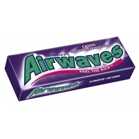 30 Etuis Airwaves Chewing Gum Cool Cassis - Chewing Gum - Milleproduits