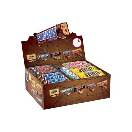 Assortiment Mars Top 5 | Milleproduits.com : vos bonbons et chocolats préférés à prix grossiste !