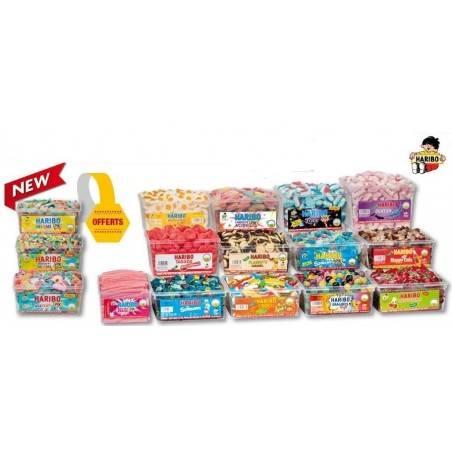 Lot de 16 Tubos Bonbons Haribo 