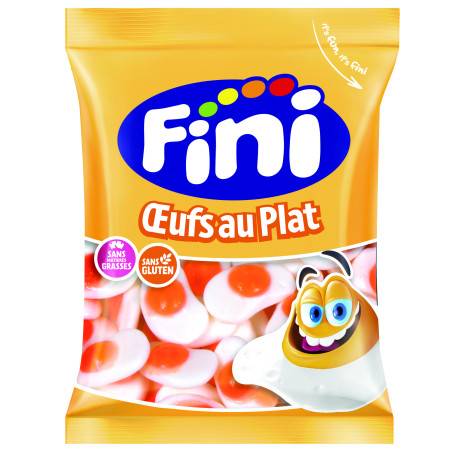 12 Sachets Fini Oeufs au Plat Halal 90g | Milleproduits.com : vos bonbons et chocolats préférés à prix grossiste !