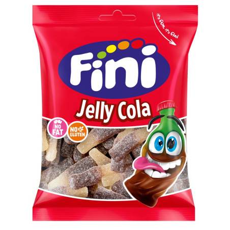 12 Sachets Fini Bouteilles Cola Acidulées Halal 90g | Milleproduits.com : vos bonbons et chocolats préférés à prix grossiste !