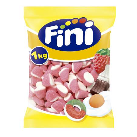 1KG Bonbons Fini Bisous Fraises Fizz Halal | Milleproduits.com : bonbons, chocolats, snacks en ligne à prix grossiste