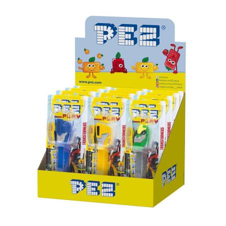 12 Distributeurs PEZ Transformers | Milleproduits.com : bonbons, chocolats, snacks à prix grossiste