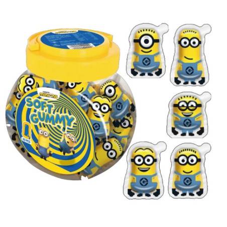 50 Minions Soft Gummy | Milleproduits.com : bonbons, snacks, chocolats en ligne à prix grossiste