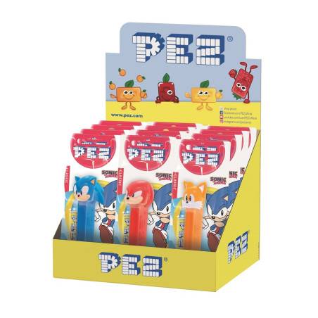 12 Distributeurs PEZ Sonic | Milleproduits.com :  vos bonbons et chocolats préférés à prix grossiste