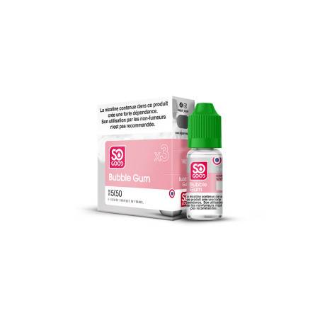 E-liquide 3mg Bubble Gum So Good 3x10ml | Milleproduits.com : grossiste de l'impulsion en ligne.