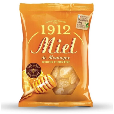 12 Sachets Verquin Miel de Montagne 150g | Milleproduits.com : vos bonbons et chocolats préférés à prix grossiste