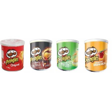 12 Pringles Sour Original  40g | Milleproduits.com : vos bonbons et chocolats préférés à prix grossiste