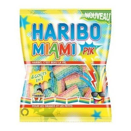HARIBO Miami PIK Bonbons acidulés sachet 200g pas cher 