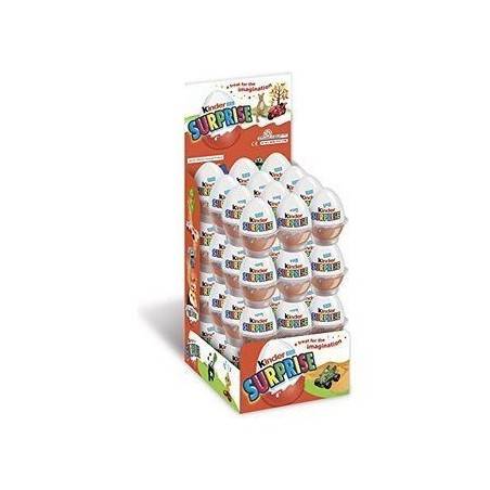 36 oeufs Kinder Surprise | Milleproduits.com : vos bonbons et chocolats préférés à rix grossiste