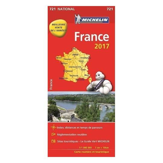 Carte Michelin France Entière Cartes et Guides Milleproduits